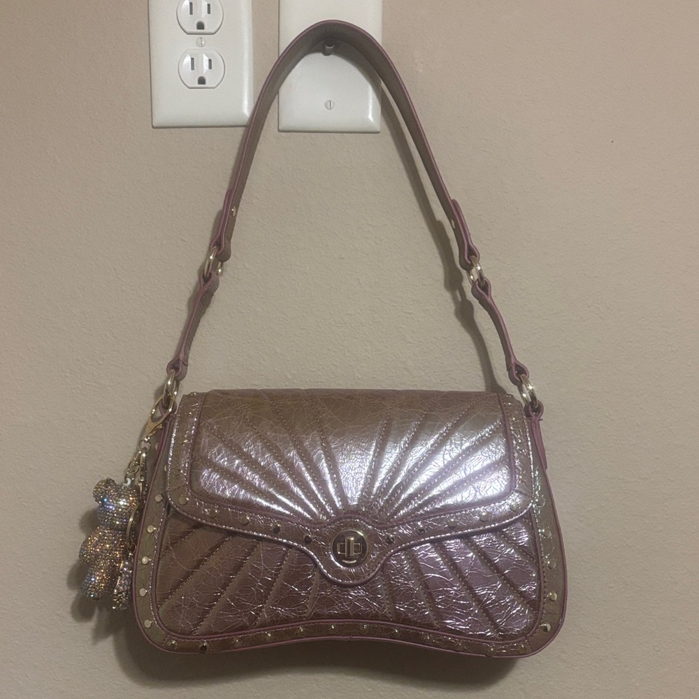 Brahmin Nerida Rose Gold Shoulder Bag